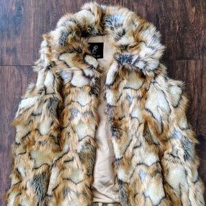 Rachel Zoe Faux Fur Vest